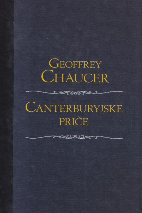 Canterburyjske priče - Geoffrey Chaucer, naslovnica knjige
