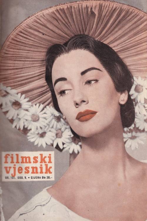 Časopis Filmski vjesnik br.100-150/1956-1958, naslovnica časopisa
