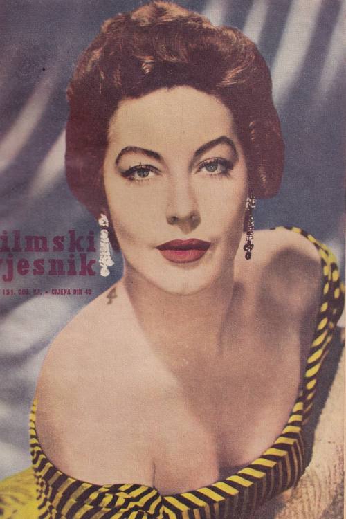Časopis Filmski vjesnik br.151-176/1958-1959, naslovnica časopisa
