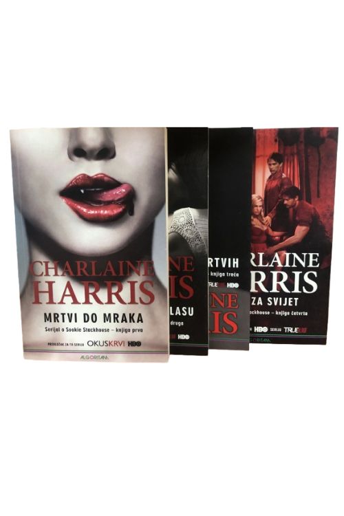 Serijal o Sookie Stackhouse I-IV - Charlaine Harris, naslovnica knjige