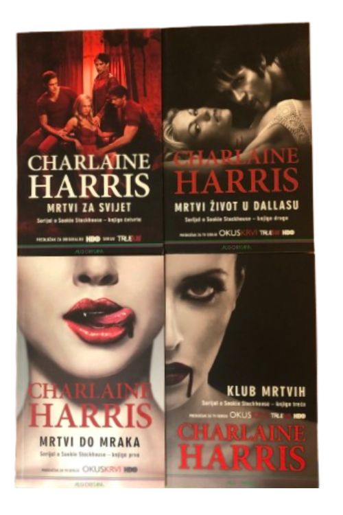 Serijal o Sookie Stackhouse I-IV - Charlaine Harris, naslovnica knjige