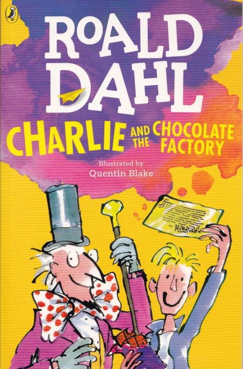 Charlie and the Chocolate Factory - Roald Dahl, naslovnica knjige