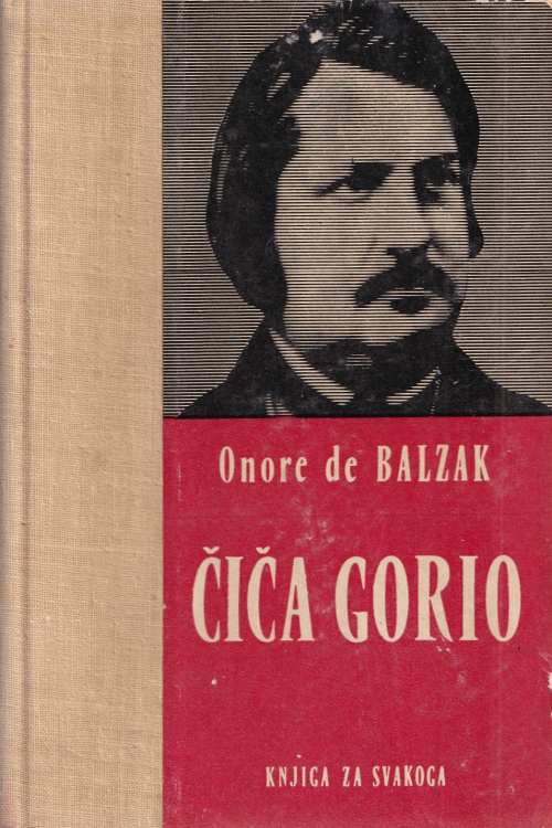 Čiča Gorio - Honore de Balzac, naslovnica knjige