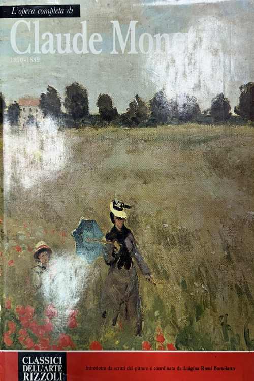 Classici dell'arte: Claude Monet 1870 - 1889, naslovnica knjige
