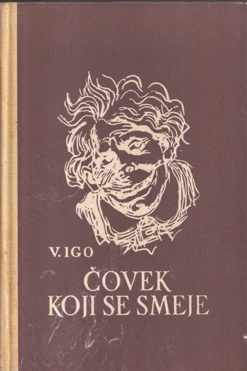 Čovek koji se smeje - Victor Hugo, naslovnica knjige