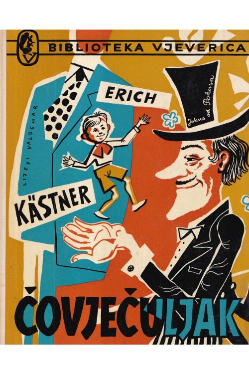 Čovječuljak - Erich Kastner, naslovnica knjige