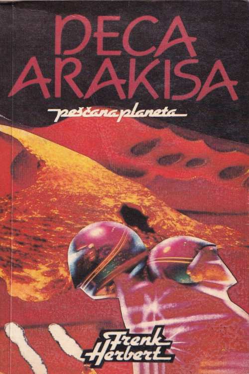 Deca Arakisa: pešćana planeta 2 - Frank Herbert, naslovnica knjige
