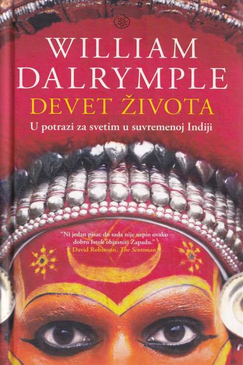 Devet života - William Dalrymple, naslovnica knjige