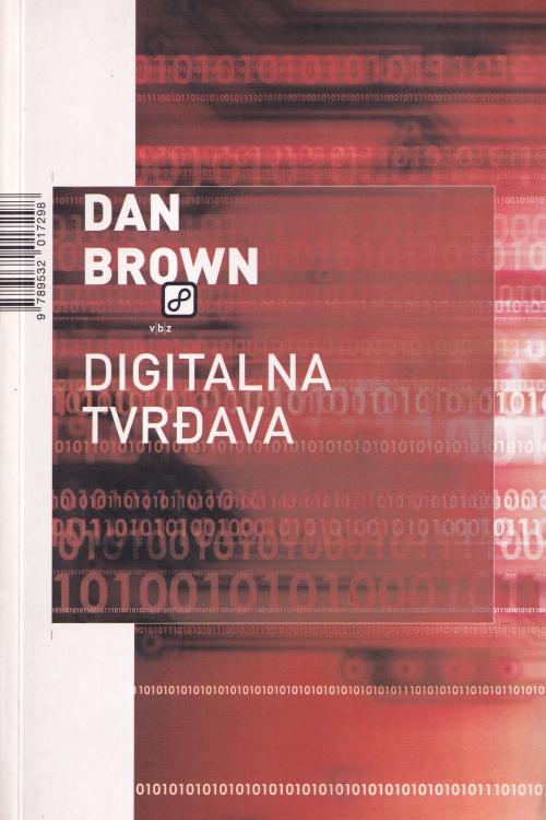 Digitalna tvrđava - Dan Brown, naslovnica knjige