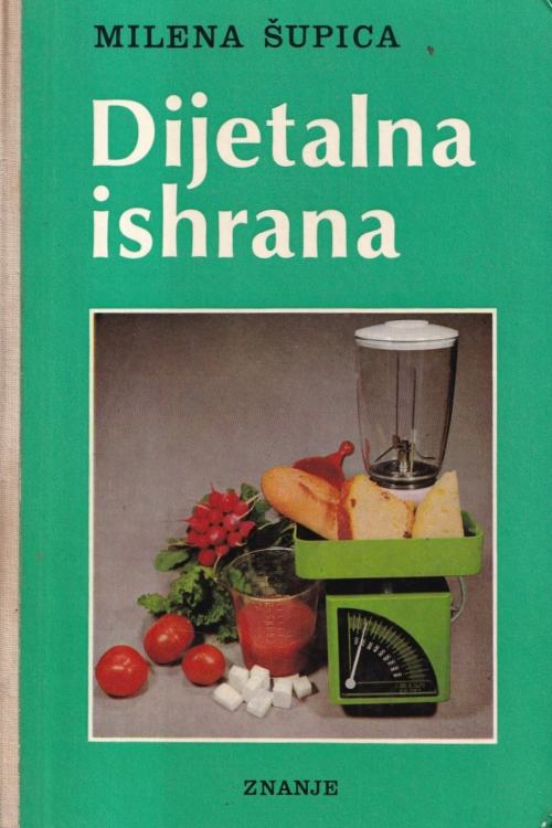 Dijetalna ishrana - Milena Šupica, naslovnica knjige