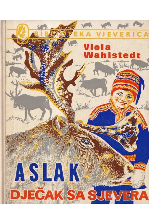 Aslak dječak sa sjevera - Viola Wahlstedt, naslovnica knjige