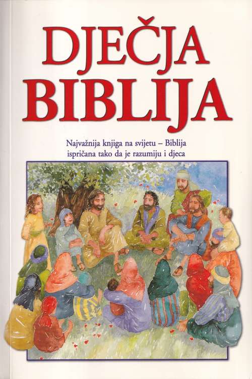 Dječja biblija, naslovnica knjige