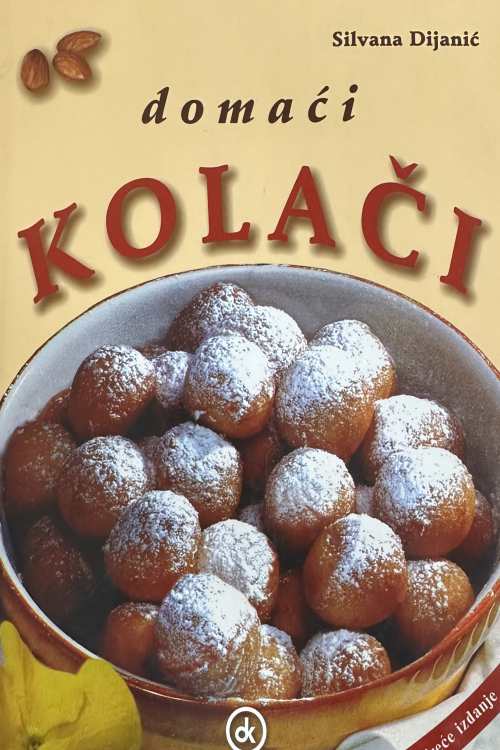 Domaći kolači - Silvana Dijanić, naslovnica knjige
