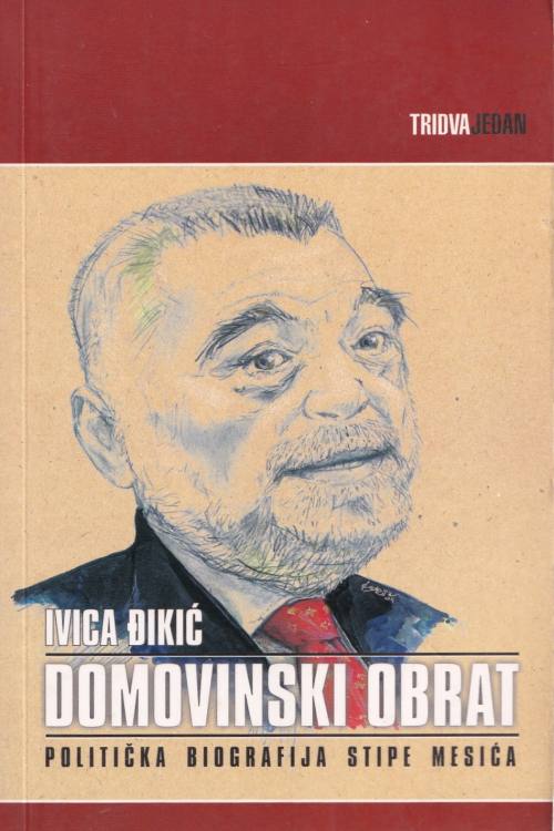 Domovinski obrat - Ivica Đikić, naslovnica knjige