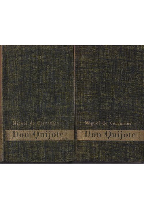 Don Quijote 1 - 2 - Miguel de Cervantes, naslovnica knjige