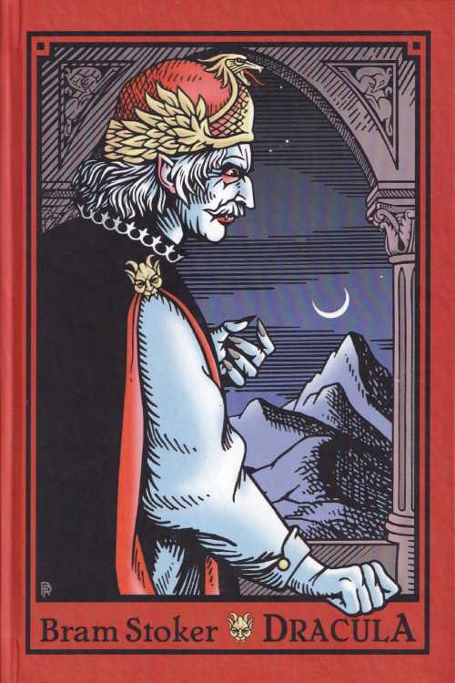 Dracula - Bram Stoker, naslovnica knjige