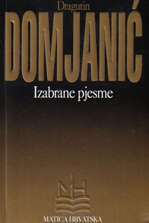 Izabrane pjesme - Dragutin Domjanić, naslovnica knjige