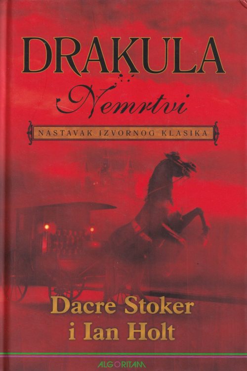 Drakula nemrtvi - Dacre Stoker | Ian Holt, naslovnica knjige