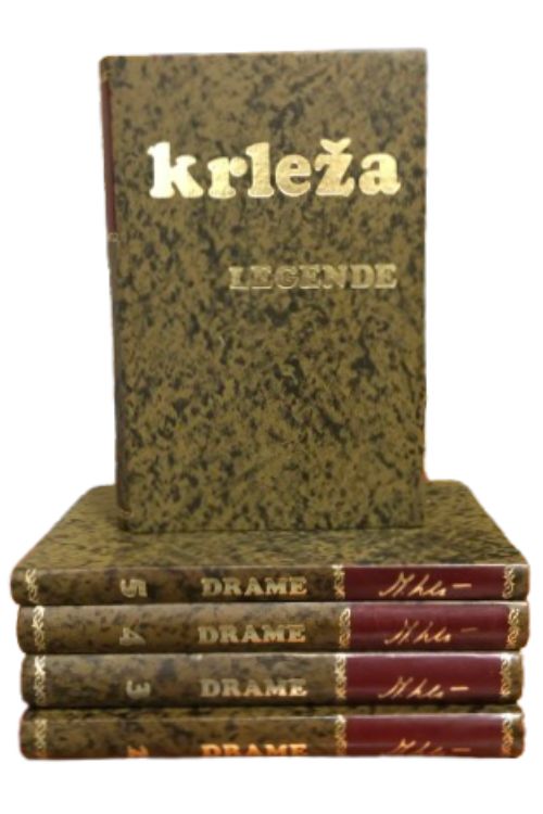 Drame 1 - 5 - Miroslav Krleža, naslovnica knjige