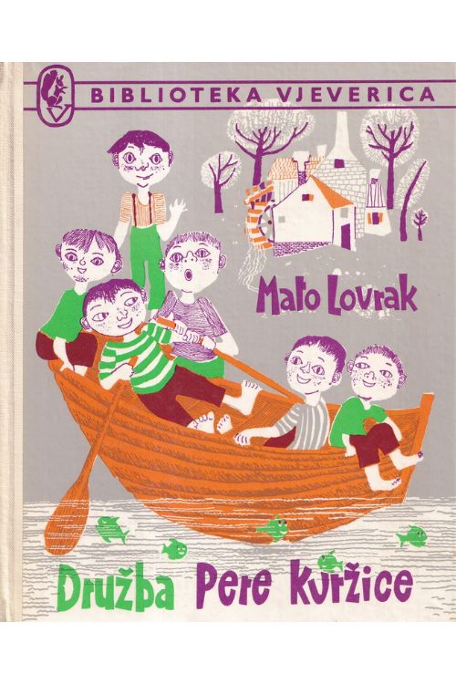 Družba Pere Kvržice - Mato Lovrak, naslovnica knjige