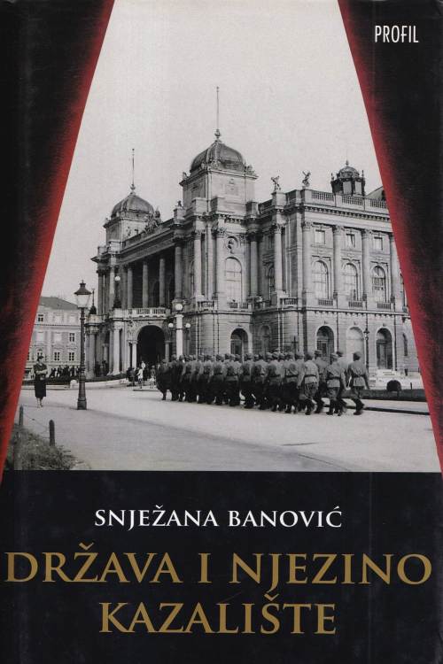 Država i njezino kazalište - Snježana Banović, naslovnica knjige