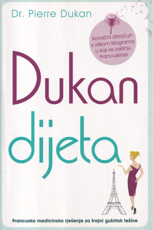Dukan dijeta - Pierre Dukan, naslovnica knjige