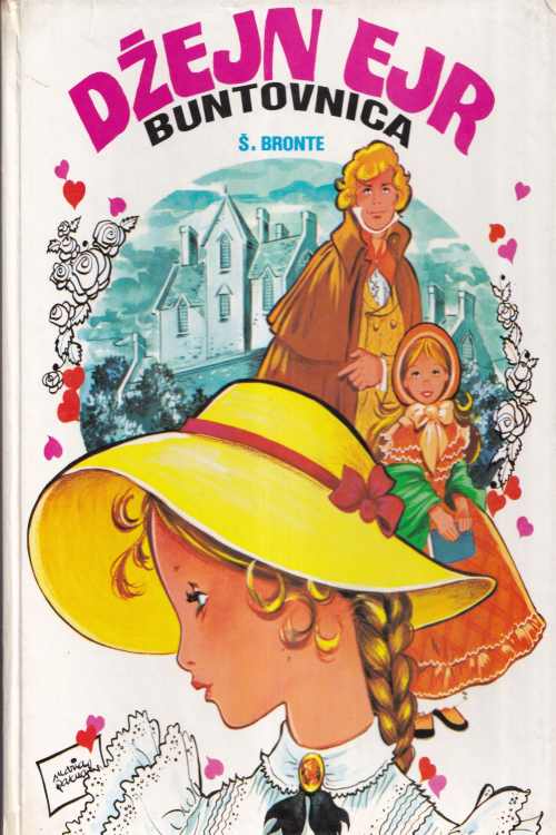 Džejn Ejr: buntovnica - Charlotte Bronte, naslovnica knjige