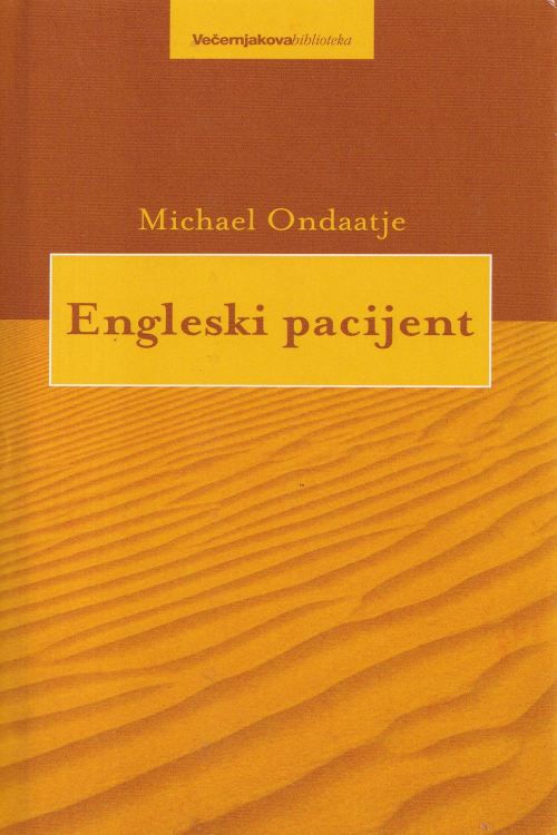 Engleski pacijent - Michael Ondaatje, naslovnica knjige
