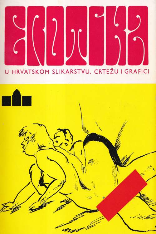 Erotika u hrvatskom slikarstvu, crtežu i grafici , naslovnica knjige
