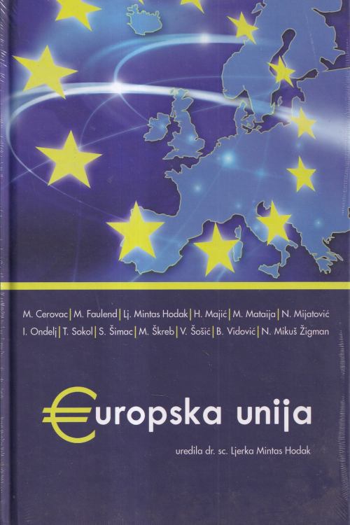 Europska unija - Ljerka Mintas Hodak, naslovnica knjige