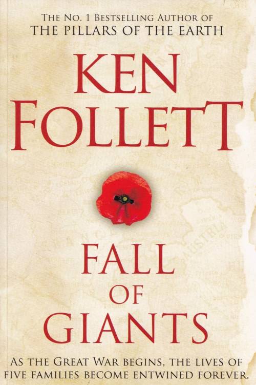 Fall of Giants -  Ken Follett, naslovnica knjige
