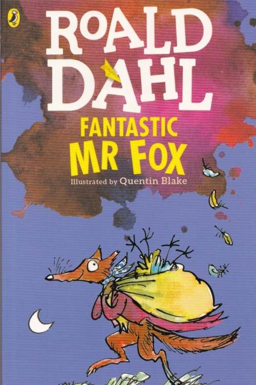 Fantastic Mr. Fox - Roald Dahl, naslovnica knjige