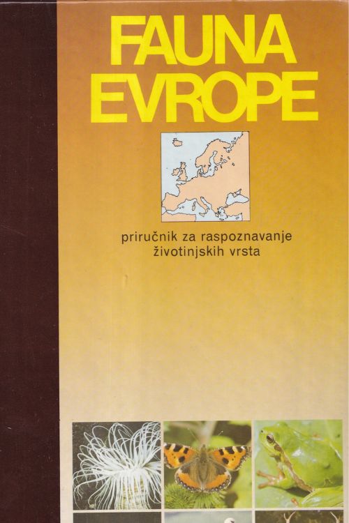 Fauna Evrope: priručnik za raspoznavanje životinjskih vrsta - Harry Garms | Leo Borm, naslovnica knjige