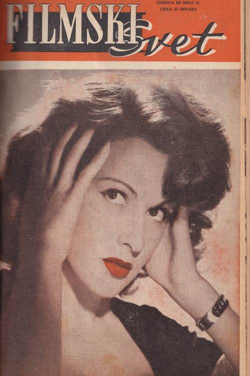 Časopis Filmski svet br. 51-91/1955-1956, naslovnica knjige
