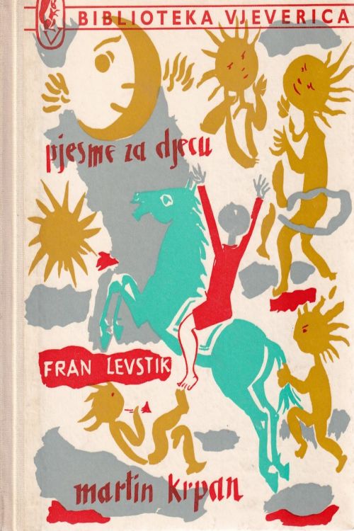 Pjesme za djecu - Fran Levstik i Martin Krpan, naslovnica knjige