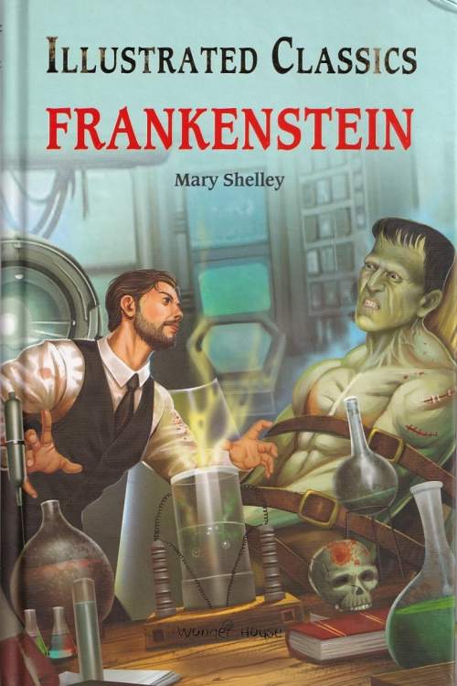 Frankenstein - Mary Shelly, naslovnica knjige