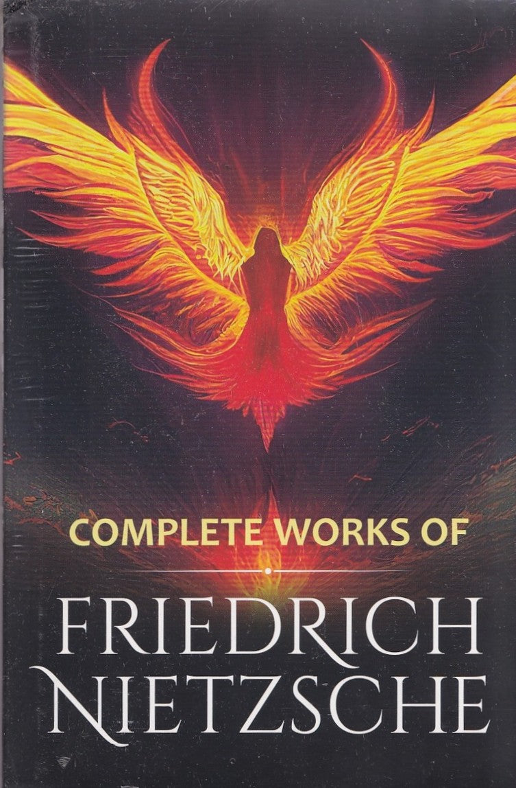 Complete works of Friedrich Nietzsche, book cover.