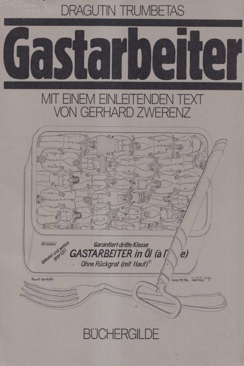 Gastarbeiter - Dragutin Trumbetaš, naslovnica knjige
