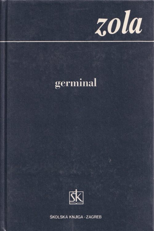 Germinal - Emile Zola, naslovnica knjige