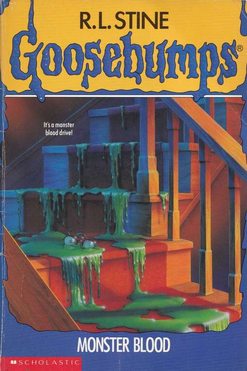 Goosebumps - R.L. Stine, naslovnica knjige