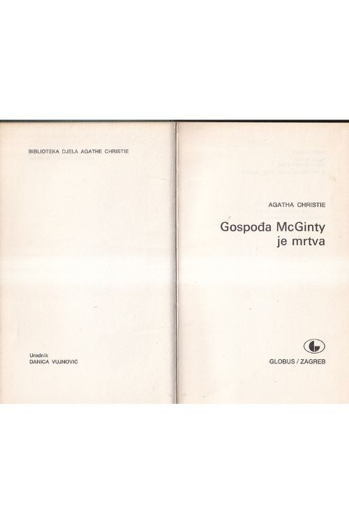 Gospođa McGinty je mrtva - Agatha Christie
