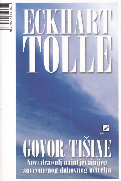 Govor tišine - Eckhart Tolle, naslovnica knjige