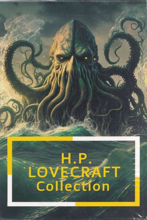 H.P. Lovecraft collection, book set cover.