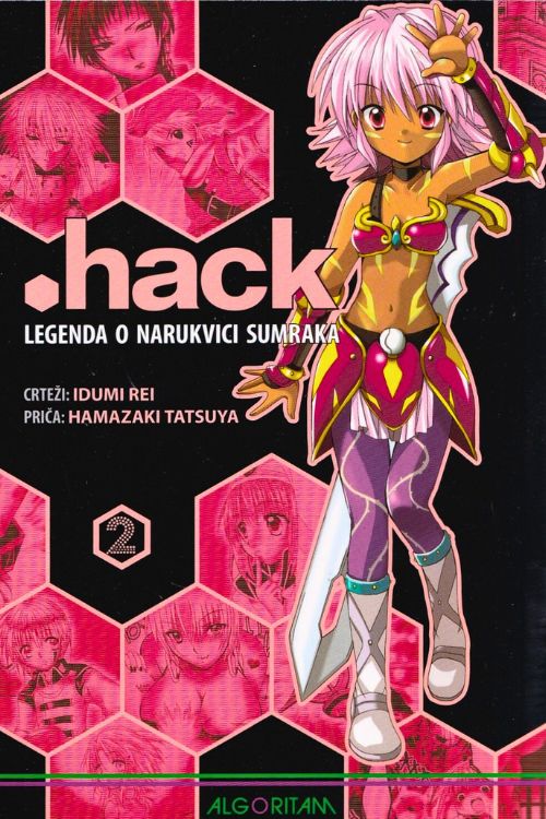 .hack: legenda o narukvici sumraka 2 - Rei Idumi, naslovnica knjige
