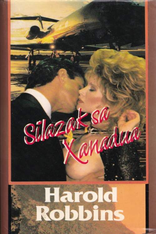Silazak sa Xanadua - Harold Robbins, naslovnica knjige