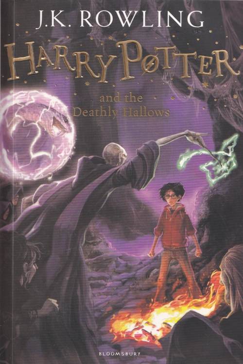 Harry Potter and the Deathly Hallows: Book 7 - J.K. Rowling, naslovnica knjige