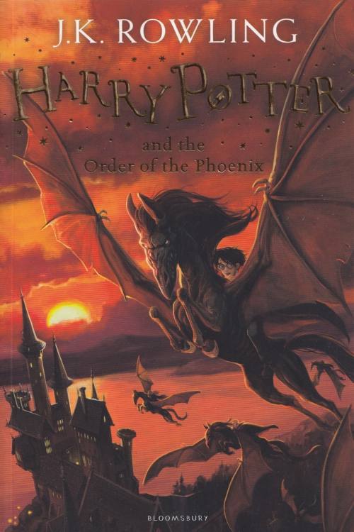 Harry Potter and the Order of the Phoenix: Book 5 - J.K. Rowling, naslovnica knjige