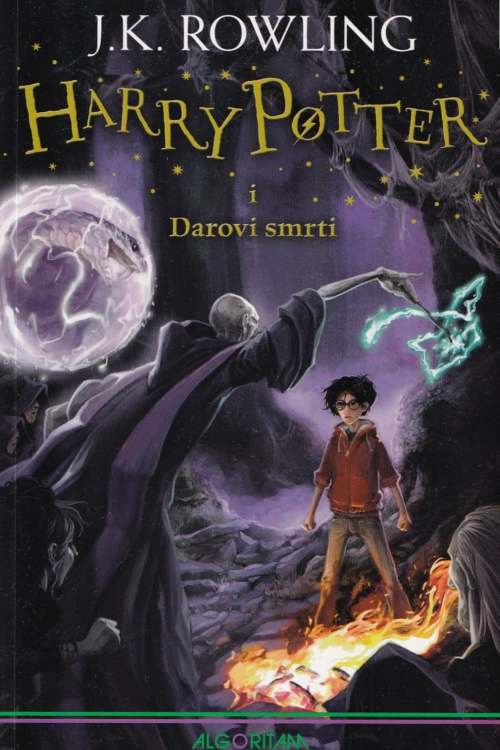 Harry Potter i Darovi smrti - J.K. Rowling, naslovnica knjige