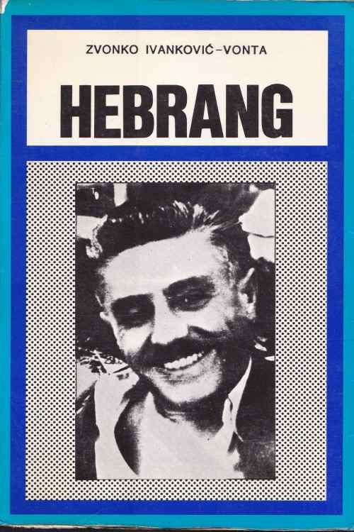 Hebrang - Zvonko Ivanković - Vonta, naslovnica knjige