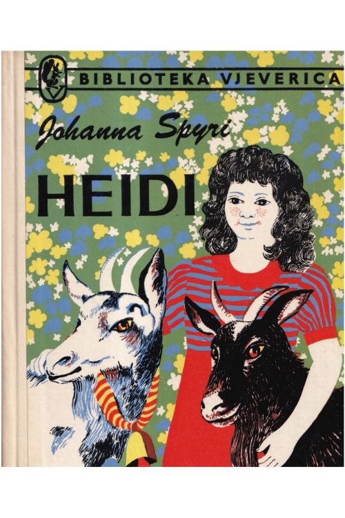 Heidi - Johanna Spyri, naslovnica knjige